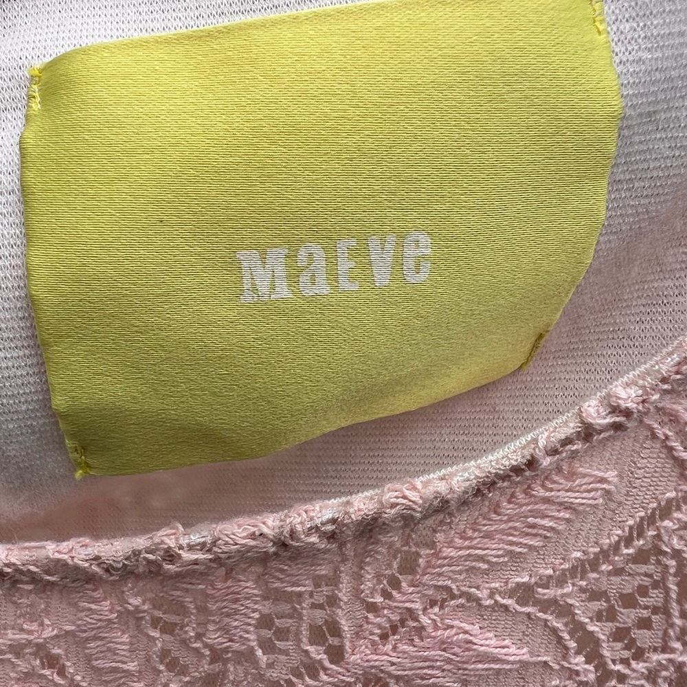 ANTHROPOLOGIE Maeve Women's Dress Lefkara Pink Blush Women’s Medium - Picture 5 of 12